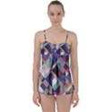 Geometric Sense Babydoll Tankini Set View1