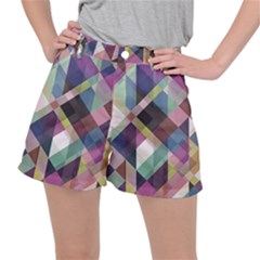 Geometric Sense Stretch Ripstop Shorts