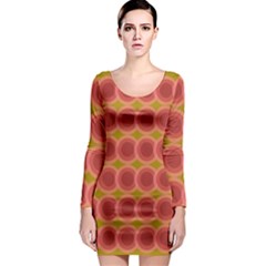 Zappwaits Retro Long Sleeve Bodycon Dress by zappwaits