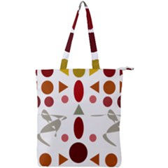 Zappwaits Collection Double Zip Up Tote Bag