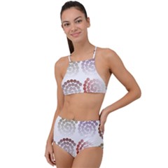 Zappwaits Artdesign High Waist Tankini Set