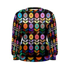 Zappwaits Flowers Women s Sweatshirt by zappwaits