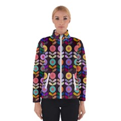 Zappwaits Flowers Winter Jacket by zappwaits