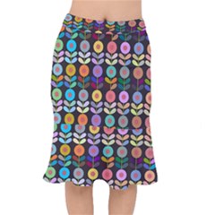 Zappwaits Flowers Mermaid Skirt by zappwaits