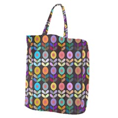 Zappwaits Flowers Giant Grocery Tote by zappwaits