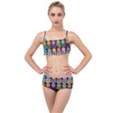 Zappwaits Flowers Layered Top Bikini Set View1