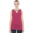 Crimson Swirl  Cut Out Tank Top View1