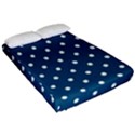 Turquoise Polka Dot Fitted Sheet (Queen Size) View2