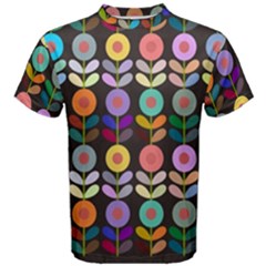 Zappwaits Flowers Men s Cotton Tee by zappwaits