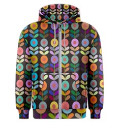 Zappwaits Flowers Men s Zipper Hoodie by zappwaits