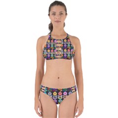 Zappwaits Flowers Perfectly Cut Out Bikini Set by zappwaits