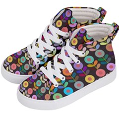 Zappwaits Flowers Kids  Hi-top Skate Sneakers by zappwaits