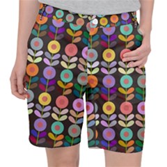 Zappwaits Flowers Pocket Shorts