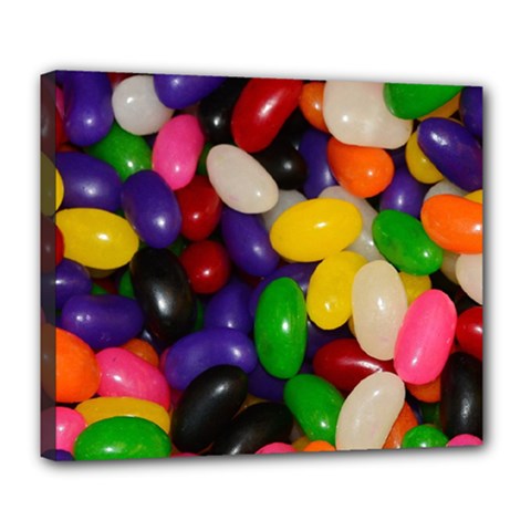 Jelly Beans Deluxe Canvas 24  X 20  (stretched) by pauchesstore