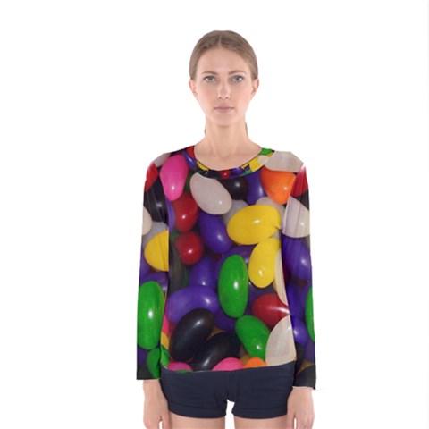 Jelly Beans Women s Long Sleeve Tee by pauchesstore