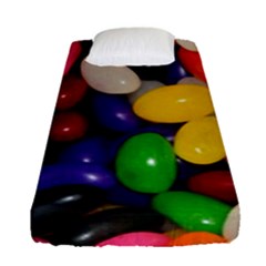 Jelly Beans Fitted Sheet (single Size) by pauchesstore