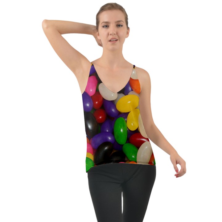 Jelly Beans Chiffon Cami