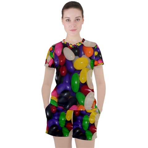 Jelly Beans Women s Tee And Shorts Set by pauchesstore