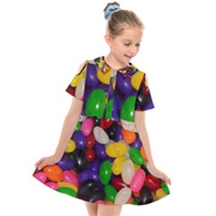 Jelly Beans Kids  Short Sleeve Shirt Dress