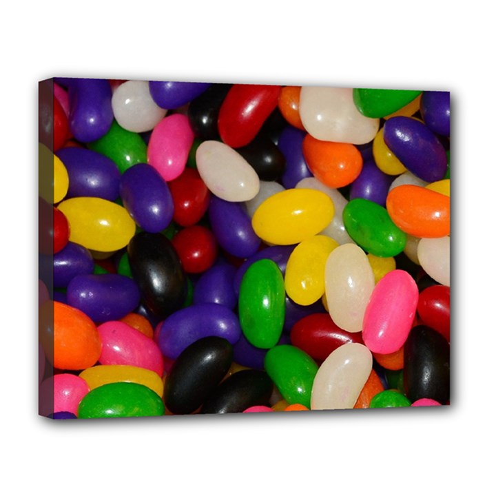 Jelly Beans Canvas 14  x 11  (Stretched)