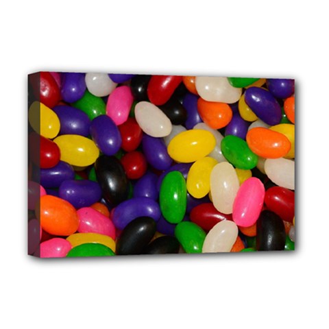 Jelly Beans Deluxe Canvas 18  X 12  (stretched) by pauchesstore