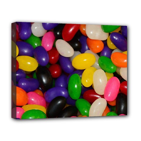 Jelly Beans Deluxe Canvas 20  X 16  (stretched) by pauchesstore