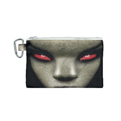 Evil Nun Close Up Portrait Illustration Canvas Cosmetic Bag (small) by dflcprintsclothing