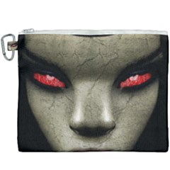 Evil Nun Close Up Portrait Illustration Canvas Cosmetic Bag (xxxl) by dflcprintsclothing