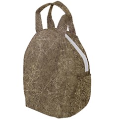 Grunge Abstract Textured Print Travel Backpacks