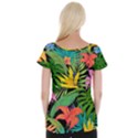 Tropical Adventure Cap Sleeve Top View2