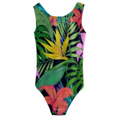 Tropical Adventure Kids  Cut-out Back One Piece Swimsuit