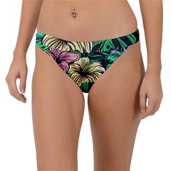 Hibiscus Dream Band Bikini Bottom