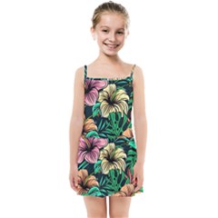 Hibiscus Dream Kids  Summer Sun Dress