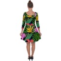 Tropical Adventure Quarter Sleeve Skater Dress View2