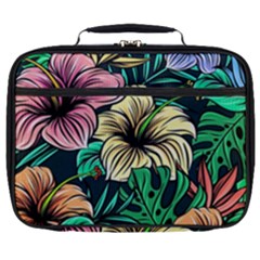 Hibiscus Dream Full Print Lunch Bag by retrotoomoderndesigns