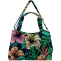 Hibiscus Dream Double Compartment Shoulder Bag View2