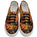 Flowers Background Bokeh Leaf Women s Classic Low Top Sneakers View1