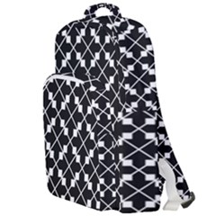 Black And White Fantasy Double Compartment Backpack