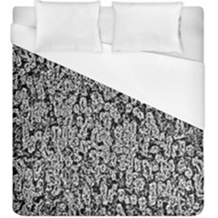 Black And White Abstract Duvet Cover (king Size) by retrotoomoderndesigns