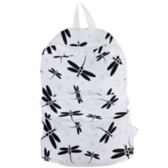 Dragonflies Pattern Foldable Lightweight Backpack by Valentinaart