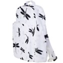 Dragonflies pattern Double Compartment Backpack View1