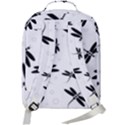 Dragonflies pattern Double Compartment Backpack View3