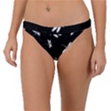 Dragonflies pattern Band Bikini Bottom View1