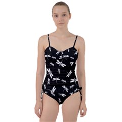 Dragonflies pattern Sweetheart Tankini Set