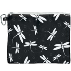 Dragonflies pattern Canvas Cosmetic Bag (XXXL)