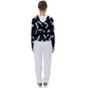 Dragonflies pattern Women s Slouchy Sweat View2