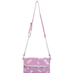 Dragonflies Pattern Mini Crossbody Handbag