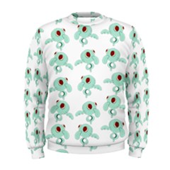 Squidward In Repose Pattern Men s Sweatshirt by Valentinaart