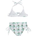 Squidward In Repose pattern Kids  Classic Bikini Set View2