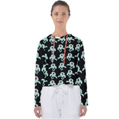 Squidward In Repose Pattern Women s Slouchy Sweat